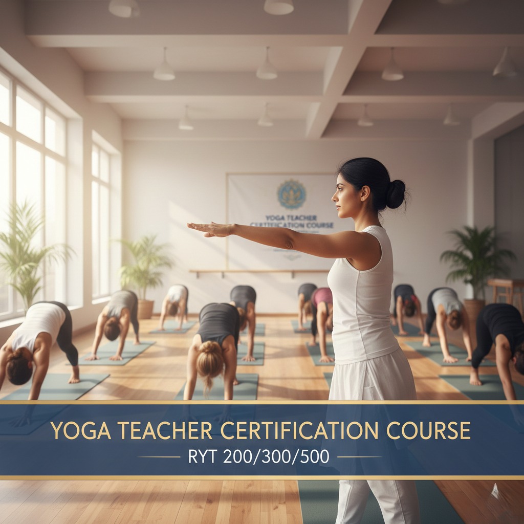 yoga certificate course classes in Rishikesh